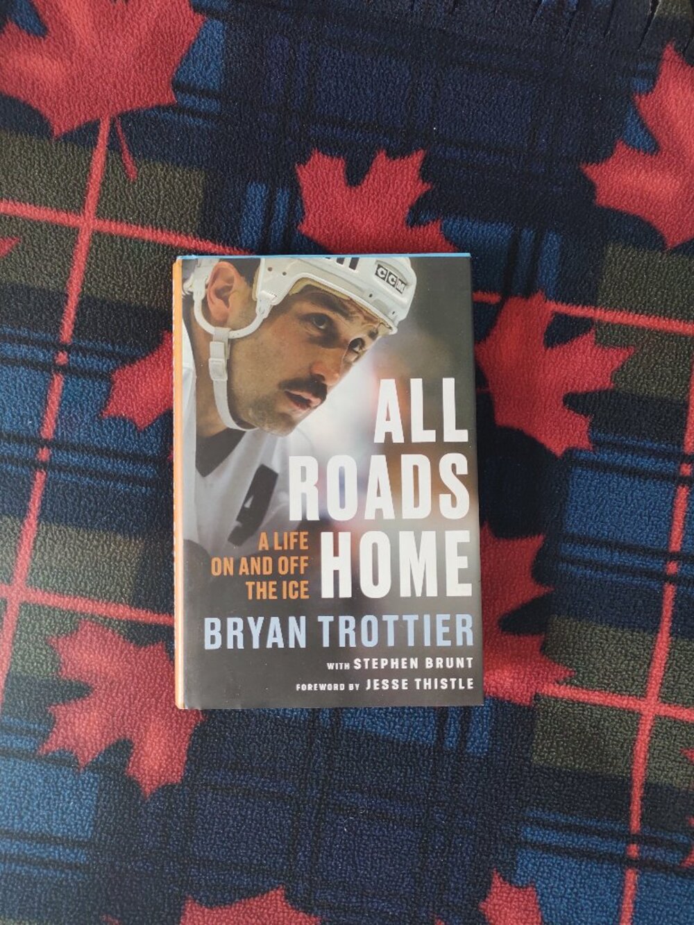 📚 3/$15 or 5/$20 📚 Book - All Roads Home by Bryan Trottier